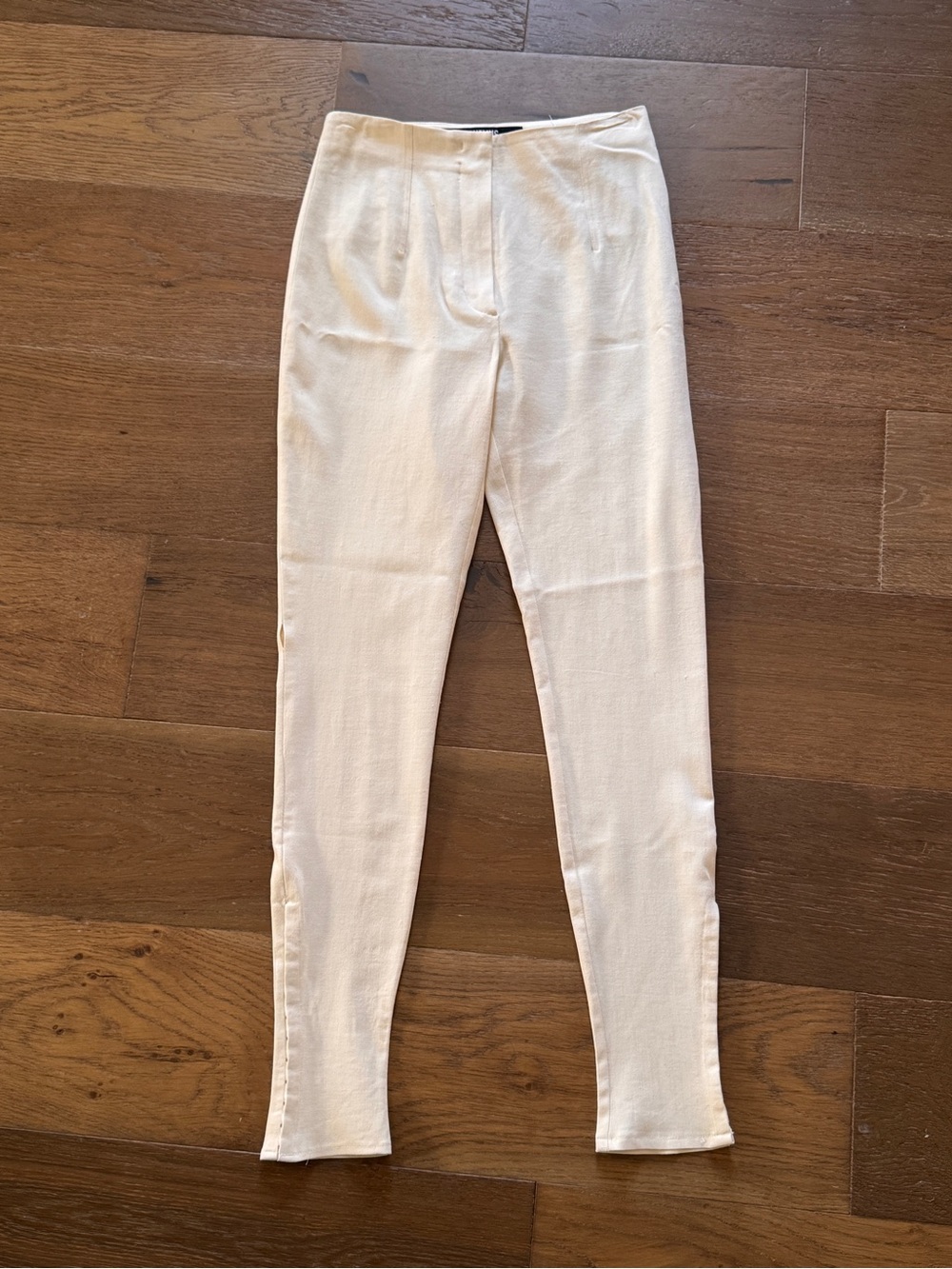 Jacquemus Cream Tailored Trousers